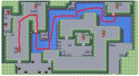 口袋妖怪火红灯火山怎么走[图1]