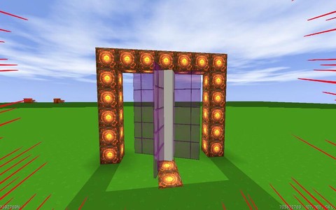 迷你世界机械门怎么做