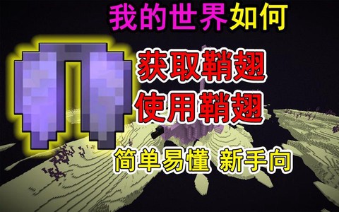 我的世界销翅怎么用