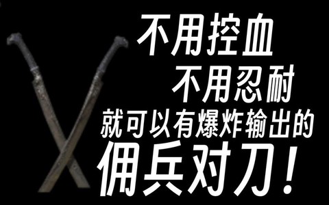 黑魂3佣兵双刀怎么用[图2]