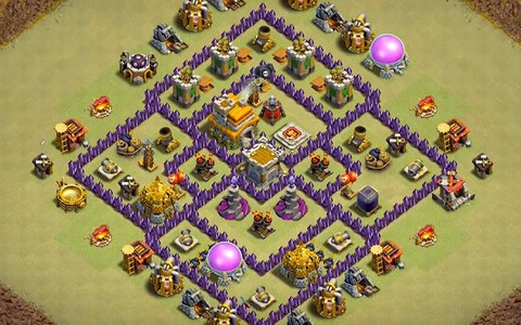 部落冲突7本阵型怎么摆